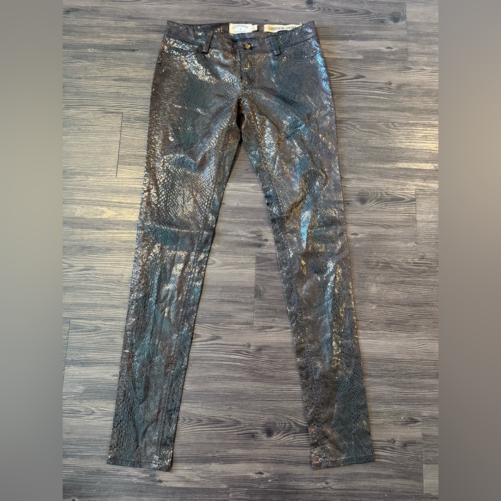 Converse x John Varvatos snakeskin pants size 6